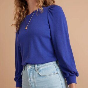 Marine Layer Blue Women's Blouse